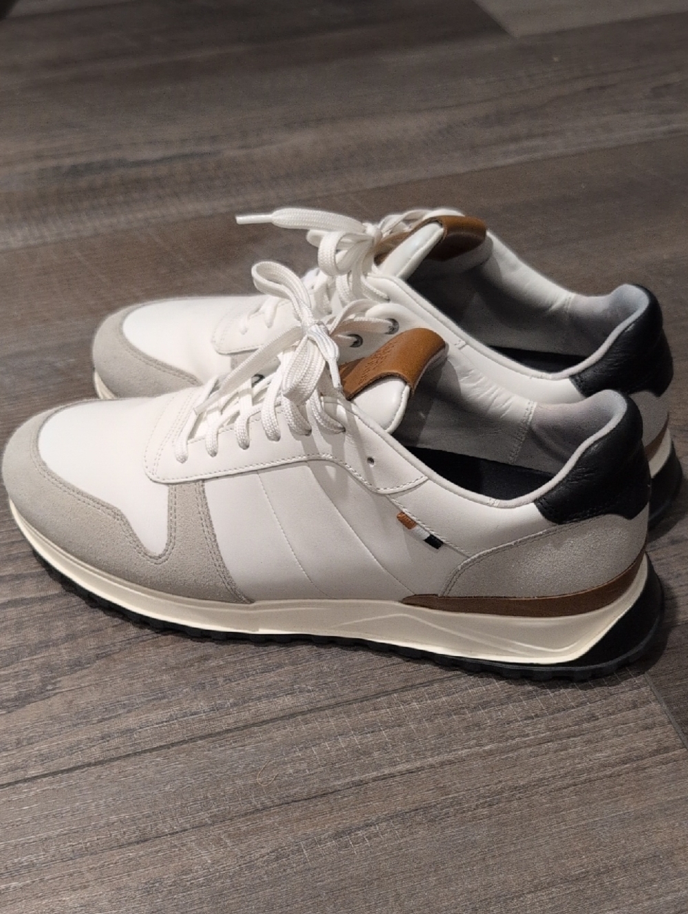 Allen Edmonds Lawson Lace-up Sneaker_white
